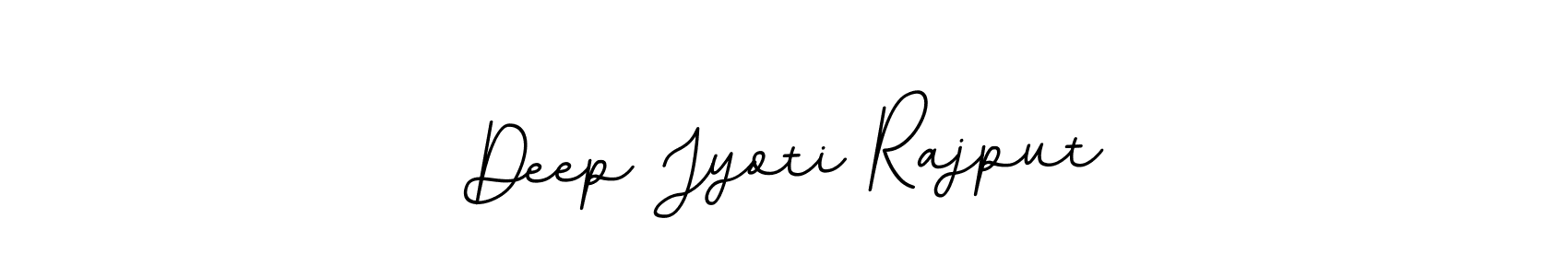 How to make Deep Jyoti Rajput name signature. Use BallpointsItalic-DORy9 style for creating short signs online. This is the latest handwritten sign. Deep Jyoti Rajput signature style 11 images and pictures png