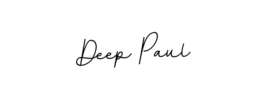 Use a signature maker to create a handwritten signature online. With this signature software, you can design (BallpointsItalic-DORy9) your own signature for name Deep Paul. Deep Paul signature style 11 images and pictures png