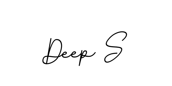 Make a beautiful signature design for name Deep S. With this signature (BallpointsItalic-DORy9) style, you can create a handwritten signature for free. Deep S signature style 11 images and pictures png