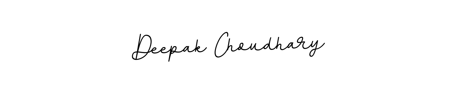Deepak Choudhary stylish signature style. Best Handwritten Sign (BallpointsItalic-DORy9) for my name. Handwritten Signature Collection Ideas for my name Deepak Choudhary. Deepak Choudhary signature style 11 images and pictures png