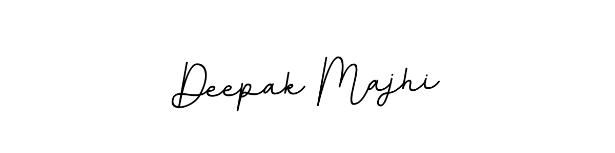 Design your own signature with our free online signature maker. With this signature software, you can create a handwritten (BallpointsItalic-DORy9) signature for name Deepak Majhi. Deepak Majhi signature style 11 images and pictures png