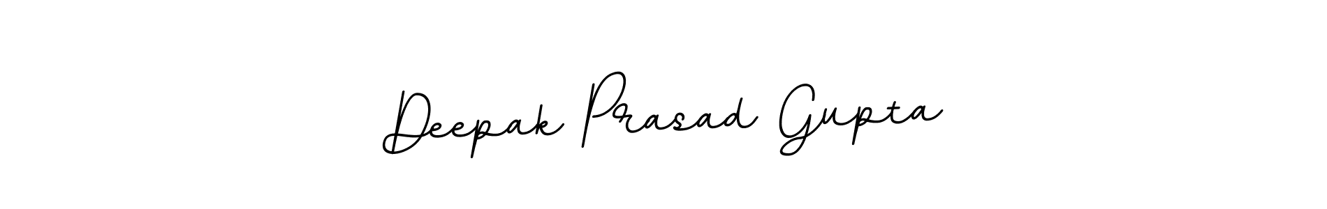 Deepak Prasad Gupta stylish signature style. Best Handwritten Sign (BallpointsItalic-DORy9) for my name. Handwritten Signature Collection Ideas for my name Deepak Prasad Gupta. Deepak Prasad Gupta signature style 11 images and pictures png
