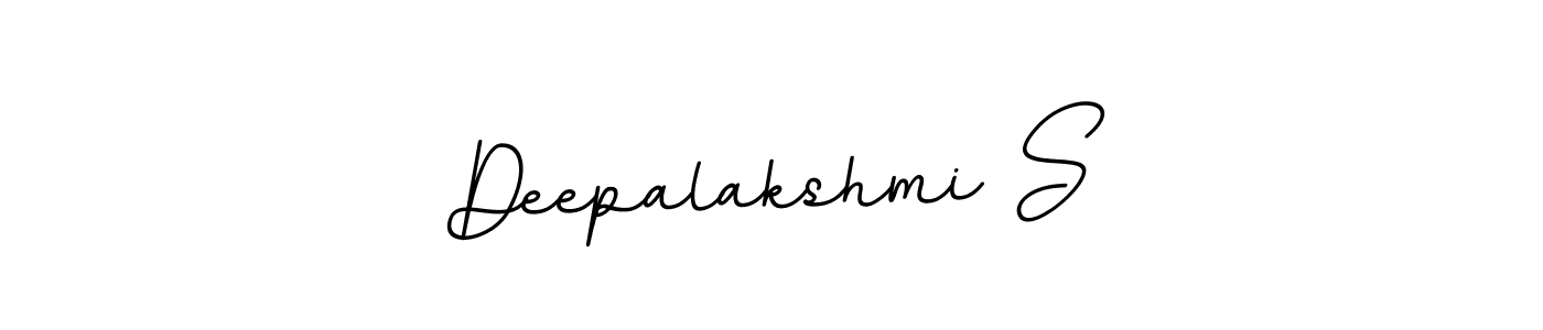 You should practise on your own different ways (BallpointsItalic-DORy9) to write your name (Deepalakshmi S) in signature. don't let someone else do it for you. Deepalakshmi S signature style 11 images and pictures png