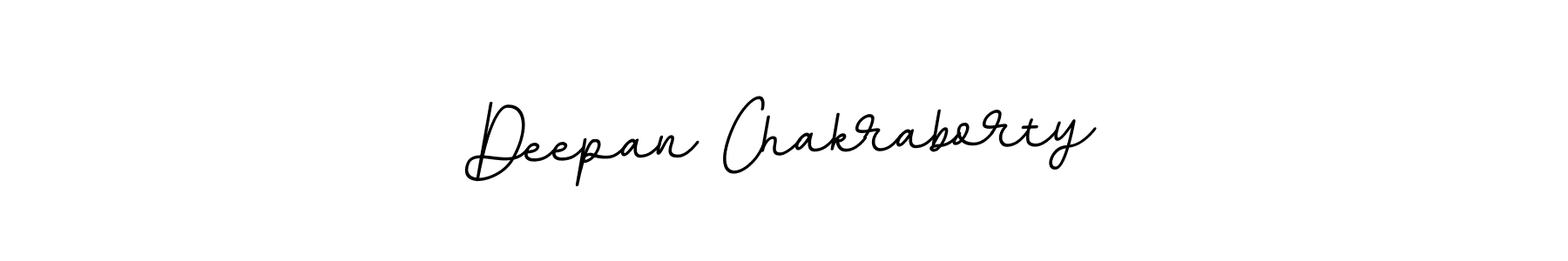 How to make Deepan Chakraborty name signature. Use BallpointsItalic-DORy9 style for creating short signs online. This is the latest handwritten sign. Deepan Chakraborty signature style 11 images and pictures png