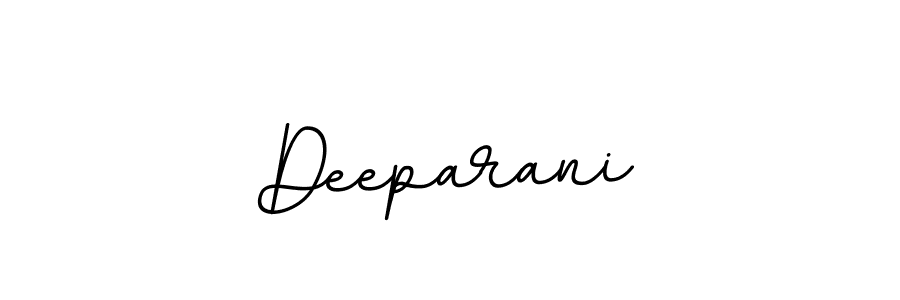 You should practise on your own different ways (BallpointsItalic-DORy9) to write your name (Deeparani) in signature. don't let someone else do it for you. Deeparani signature style 11 images and pictures png