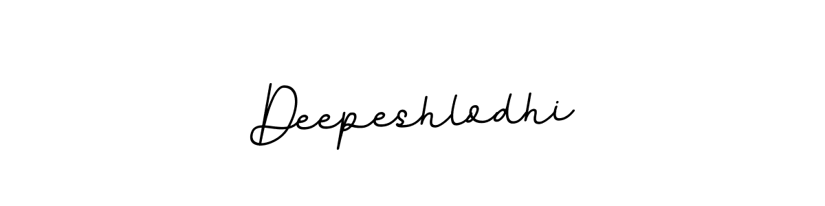 Use a signature maker to create a handwritten signature online. With this signature software, you can design (BallpointsItalic-DORy9) your own signature for name Deepeshlodhi. Deepeshlodhi signature style 11 images and pictures png