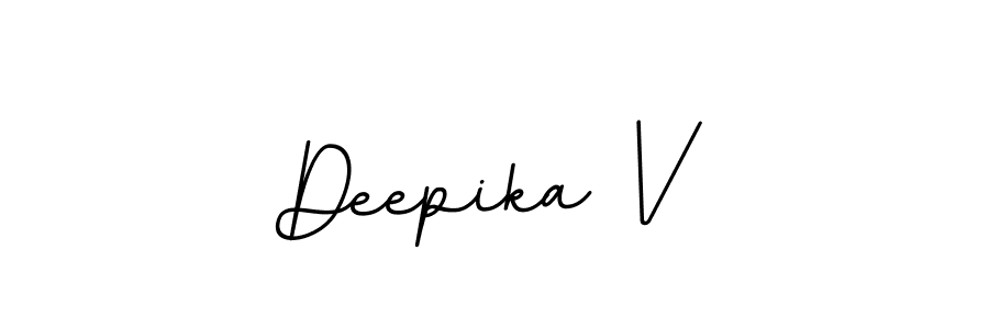 Similarly BallpointsItalic-DORy9 is the best handwritten signature design. Signature creator online .You can use it as an online autograph creator for name Deepika V. Deepika V signature style 11 images and pictures png