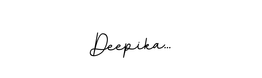 How to make Deepika... signature? BallpointsItalic-DORy9 is a professional autograph style. Create handwritten signature for Deepika... name. Deepika... signature style 11 images and pictures png