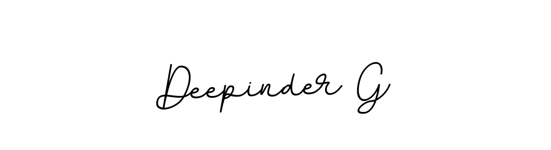 How to make Deepinder G name signature. Use BallpointsItalic-DORy9 style for creating short signs online. This is the latest handwritten sign. Deepinder G signature style 11 images and pictures png