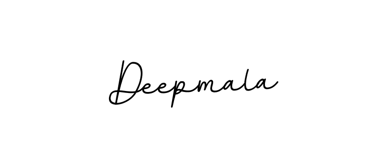 Design your own signature with our free online signature maker. With this signature software, you can create a handwritten (BallpointsItalic-DORy9) signature for name Deepmala. Deepmala signature style 11 images and pictures png
