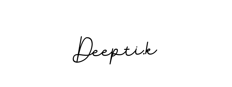 Also we have Deepti.k name is the best signature style. Create professional handwritten signature collection using BallpointsItalic-DORy9 autograph style. Deepti.k signature style 11 images and pictures png