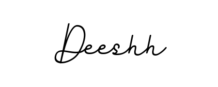 Discover how Deeshh looks in an executive cursive font (BallpointsItalic-DORy9). Perfect for legal documents, invoices, and certificates. Deeshh signature style 11 images and pictures png