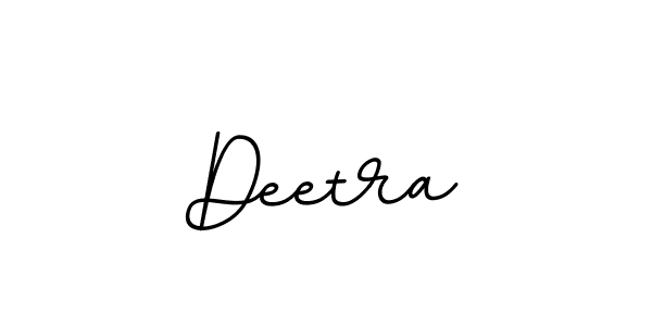 The best way (BallpointsItalic-DORy9) to make a short signature is to pick only two or three words in your name. The name Deetra include a total of six letters. For converting this name. Deetra signature style 11 images and pictures png