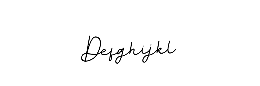 Also we have Defghijkl name is the best signature style. Create professional handwritten signature collection using BallpointsItalic-DORy9 autograph style. Defghijkl signature style 11 images and pictures png