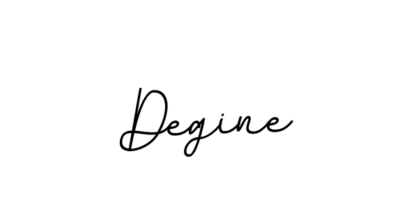 How to make Degine name signature. Use BallpointsItalic-DORy9 style for creating short signs online. This is the latest handwritten sign. Degine signature style 11 images and pictures png