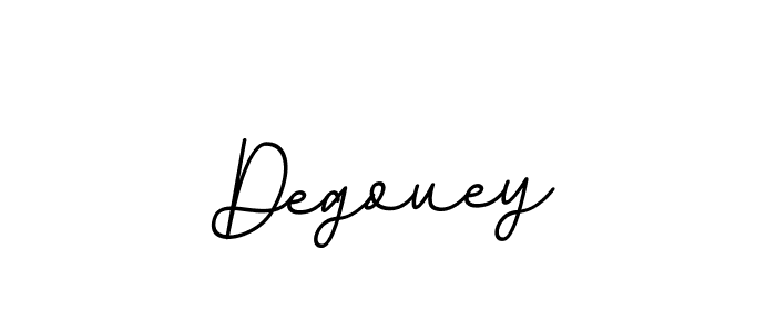 Also we have Degouey name is the best signature style. Create professional handwritten signature collection using BallpointsItalic-DORy9 autograph style. Degouey signature style 11 images and pictures png