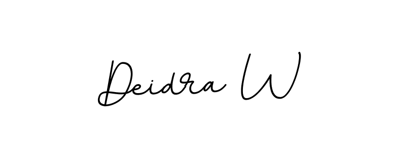Check out images of Autograph of Deidra W name. Actor Deidra W Signature Style. BallpointsItalic-DORy9 is a professional sign style online. Deidra W signature style 11 images and pictures png