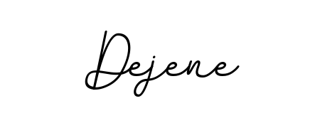 Master the art of signing with Dejene written in fluent BallpointsItalic-DORy9 script. A great template to practice and refine your handwriting. Dejene signature style 11 images and pictures png
