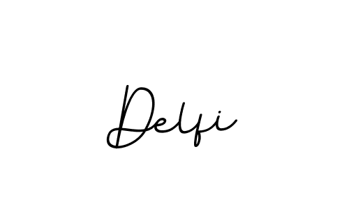 Delfi stylish signature style. Best Handwritten Sign (BallpointsItalic-DORy9) for my name. Handwritten Signature Collection Ideas for my name Delfi. Delfi signature style 11 images and pictures png