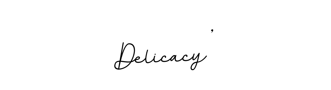 Use a signature maker to create a handwritten signature online. With this signature software, you can design (BallpointsItalic-DORy9) your own signature for name Delicacy’. Delicacy’ signature style 11 images and pictures png