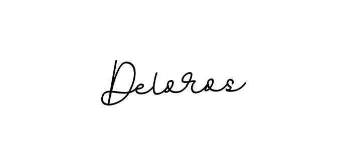 Deloros stylish signature style. Best Handwritten Sign (BallpointsItalic-DORy9) for my name. Handwritten Signature Collection Ideas for my name Deloros. Deloros signature style 11 images and pictures png