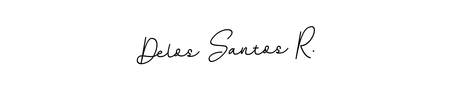 Also You can easily find your signature by using the search form. We will create Delos Santos R. name handwritten signature images for you free of cost using BallpointsItalic-DORy9 sign style. Delos Santos R. signature style 11 images and pictures png