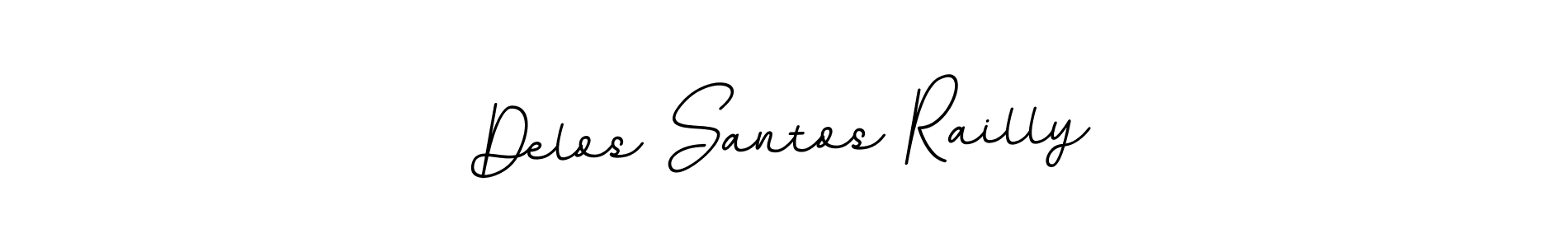 Create a beautiful signature design for name Delos Santos Railly. With this signature (BallpointsItalic-DORy9) fonts, you can make a handwritten signature for free. Delos Santos Railly signature style 11 images and pictures png