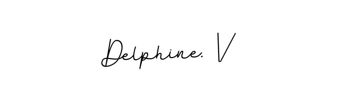 How to Draw Delphine. V signature style? BallpointsItalic-DORy9 is a latest design signature styles for name Delphine. V. Delphine. V signature style 11 images and pictures png