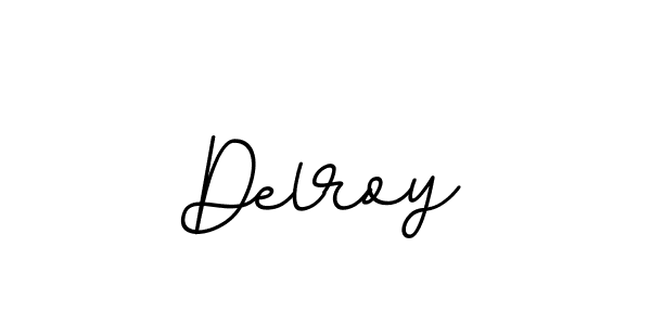 Delroy stylish signature style. Best Handwritten Sign (BallpointsItalic-DORy9) for my name. Handwritten Signature Collection Ideas for my name Delroy. Delroy signature style 11 images and pictures png