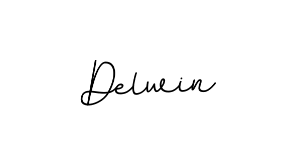 Delwin stylish signature style. Best Handwritten Sign (BallpointsItalic-DORy9) for my name. Handwritten Signature Collection Ideas for my name Delwin. Delwin signature style 11 images and pictures png