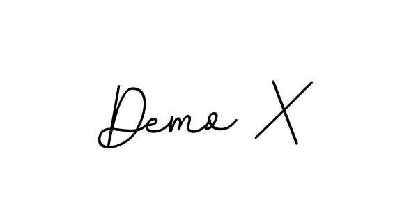 Create a beautiful signature design for name Demo X. With this signature (BallpointsItalic-DORy9) fonts, you can make a handwritten signature for free. Demo X signature style 11 images and pictures png