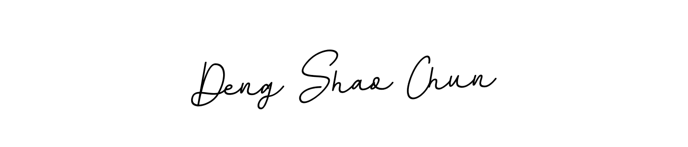It looks lik you need a new signature style for name Deng Shao Chun. Design unique handwritten (BallpointsItalic-DORy9) signature with our free signature maker in just a few clicks. Deng Shao Chun signature style 11 images and pictures png