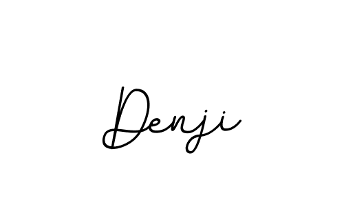 Design your own signature with our free online signature maker. With this signature software, you can create a handwritten (BallpointsItalic-DORy9) signature for name Denji. Denji signature style 11 images and pictures png