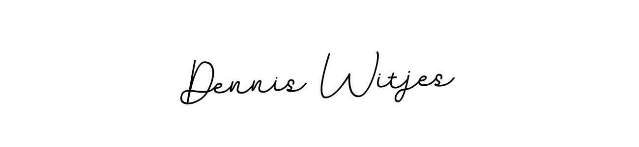 How to make Dennis Witjes signature? BallpointsItalic-DORy9 is a professional autograph style. Create handwritten signature for Dennis Witjes name. Dennis Witjes signature style 11 images and pictures png