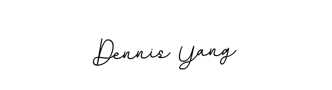 The best way (BallpointsItalic-DORy9) to make a short signature is to pick only two or three words in your name. The name Dennis Yang include a total of six letters. For converting this name. Dennis Yang signature style 11 images and pictures png