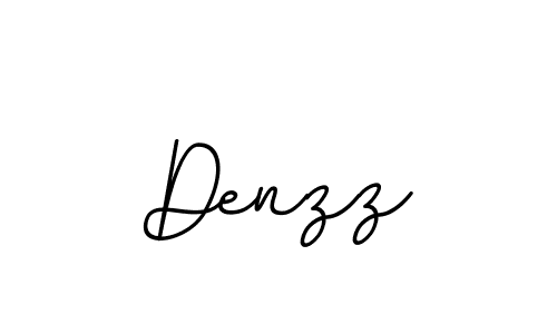 Denzz stylish signature style. Best Handwritten Sign (BallpointsItalic-DORy9) for my name. Handwritten Signature Collection Ideas for my name Denzz. Denzz signature style 11 images and pictures png