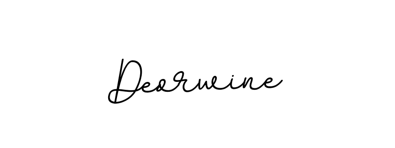 Design your own signature with our free online signature maker. With this signature software, you can create a handwritten (BallpointsItalic-DORy9) signature for name Deorwine. Deorwine signature style 11 images and pictures png