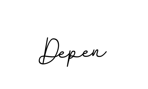 Check out images of Autograph of Depen name. Actor Depen Signature Style. BallpointsItalic-DORy9 is a professional sign style online. Depen signature style 11 images and pictures png