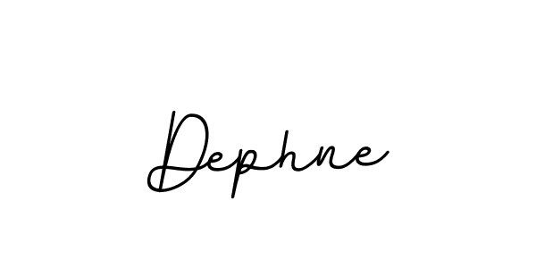 You should practise on your own different ways (BallpointsItalic-DORy9) to write your name (Dephne) in signature. don't let someone else do it for you. Dephne signature style 11 images and pictures png