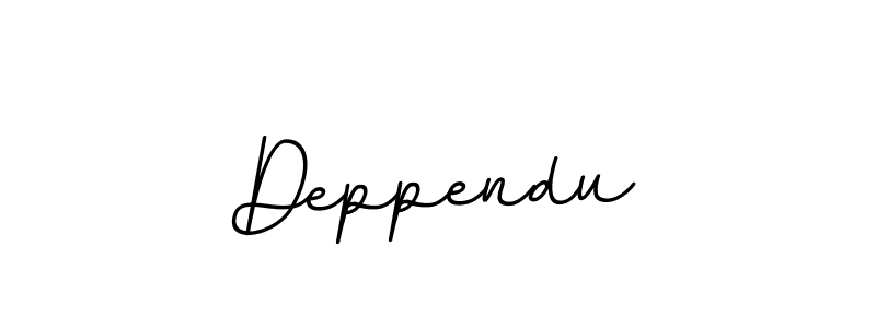 Create a beautiful signature design for name Deppendu. With this signature (BallpointsItalic-DORy9) fonts, you can make a handwritten signature for free. Deppendu signature style 11 images and pictures png