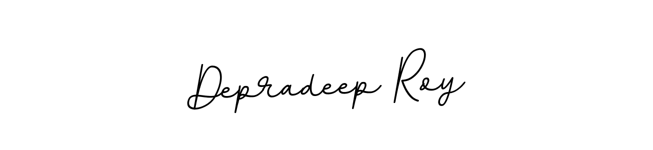 How to make Depradeep Roy signature? BallpointsItalic-DORy9 is a professional autograph style. Create handwritten signature for Depradeep Roy name. Depradeep Roy signature style 11 images and pictures png
