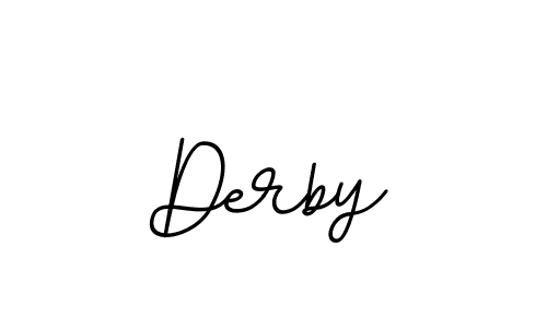 Similarly BallpointsItalic-DORy9 is the best handwritten signature design. Signature creator online .You can use it as an online autograph creator for name Derby. Derby signature style 11 images and pictures png