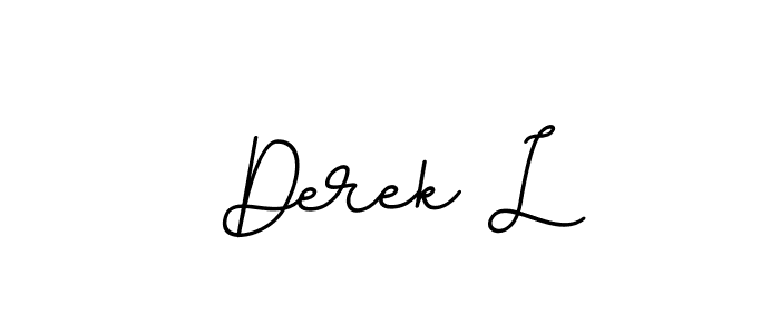 This is the best signature style for the Derek L name. Also you like these signature font (BallpointsItalic-DORy9). Mix name signature. Derek L signature style 11 images and pictures png