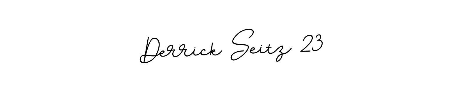 Check out images of Autograph of Derrick Seitz 23 name. Actor Derrick Seitz 23 Signature Style. BallpointsItalic-DORy9 is a professional sign style online. Derrick Seitz 23 signature style 11 images and pictures png