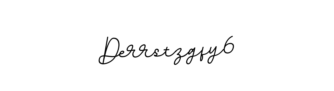 Make a beautiful signature design for name Derrstzgfy6. With this signature (BallpointsItalic-DORy9) style, you can create a handwritten signature for free. Derrstzgfy6 signature style 11 images and pictures png