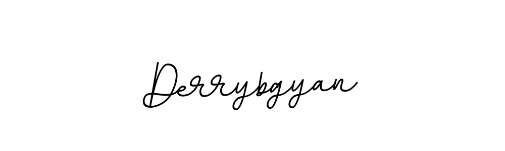 How to make Derrybgyan signature? BallpointsItalic-DORy9 is a professional autograph style. Create handwritten signature for Derrybgyan name. Derrybgyan signature style 11 images and pictures png