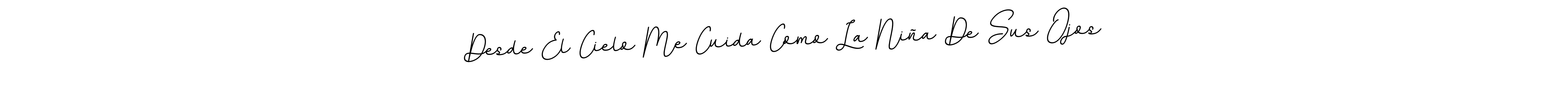 You can use this online signature creator to create a handwritten signature for the name Desde El Cielo Me Cuida Como La Niña De Sus Ojos. This is the best online autograph maker. Desde El Cielo Me Cuida Como La Niña De Sus Ojos signature style 11 images and pictures png