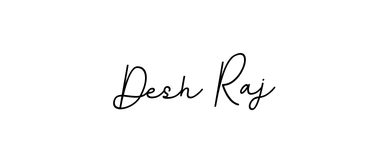 Use a signature maker to create a handwritten signature online. With this signature software, you can design (BallpointsItalic-DORy9) your own signature for name Desh Raj. Desh Raj signature style 11 images and pictures png