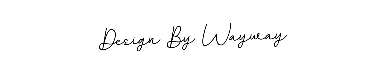 Also You can easily find your signature by using the search form. We will create Design By Wayway name handwritten signature images for you free of cost using BallpointsItalic-DORy9 sign style. Design By Wayway signature style 11 images and pictures png