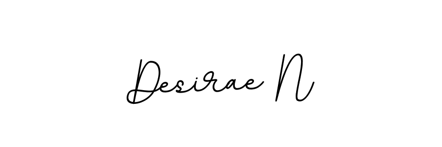 It looks lik you need a new signature style for name Desirae N. Design unique handwritten (BallpointsItalic-DORy9) signature with our free signature maker in just a few clicks. Desirae N signature style 11 images and pictures png